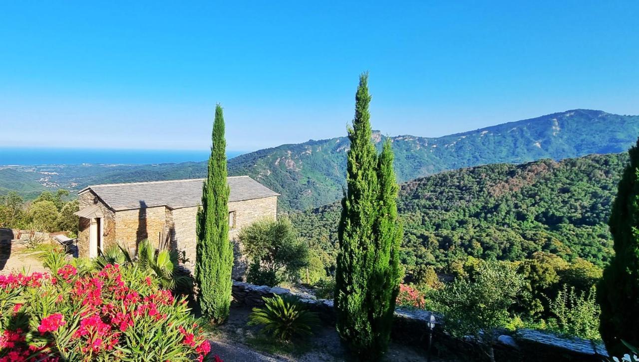 Domaine Colonna-Santini, Gite Piscine, Sauna, Spa Porri ภายนอก รูปภาพ